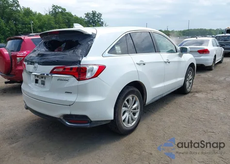 2016 Acura Rdx Technology from USA, damaged, VIN 5J8TB4H51GL000405
